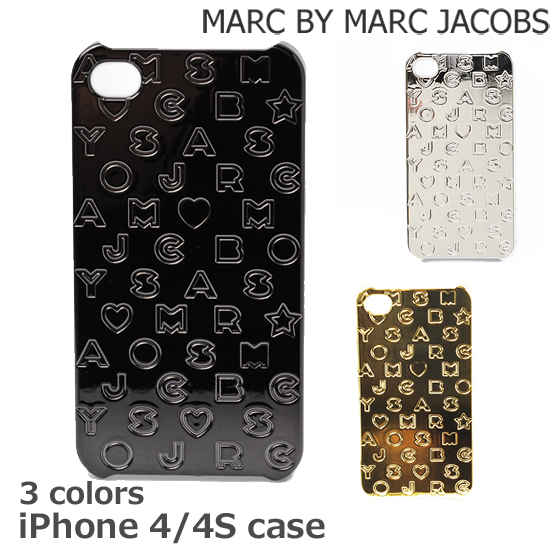 MARC BY MARC JACOBS(マークバイマークジェイコブス) 「TECH」 iPhoneケース 4、4S対応 スターダスト ロゴ